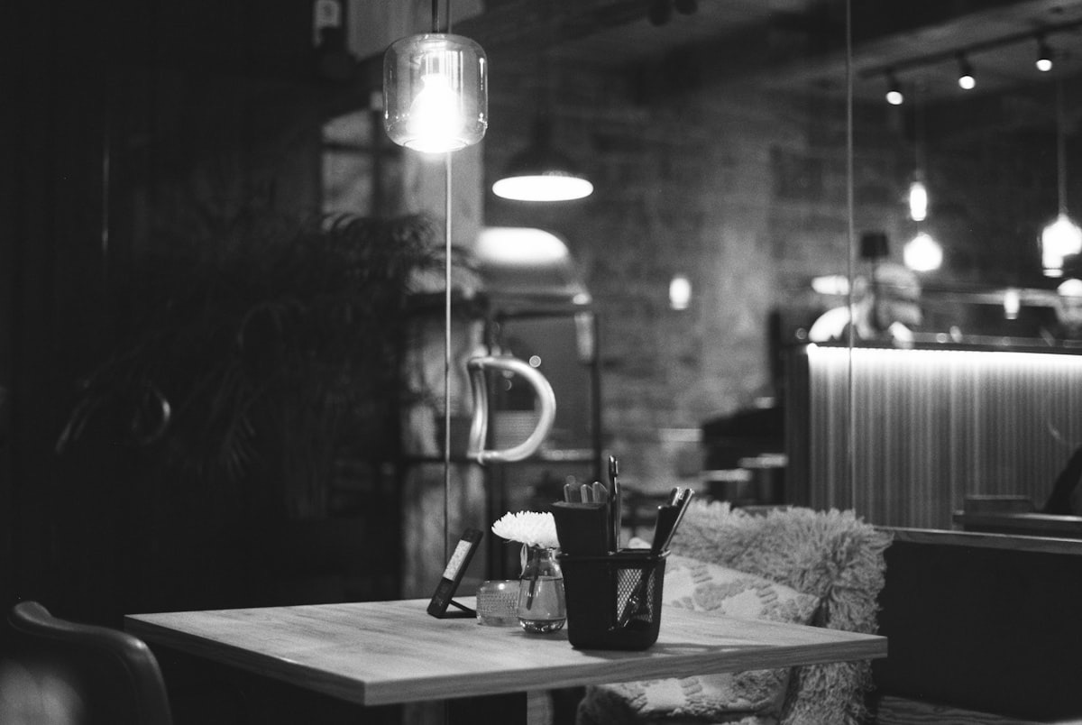 The open kitchen and salumi rail