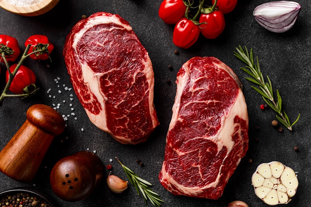 Dry-aged USDA Prime ribeye
